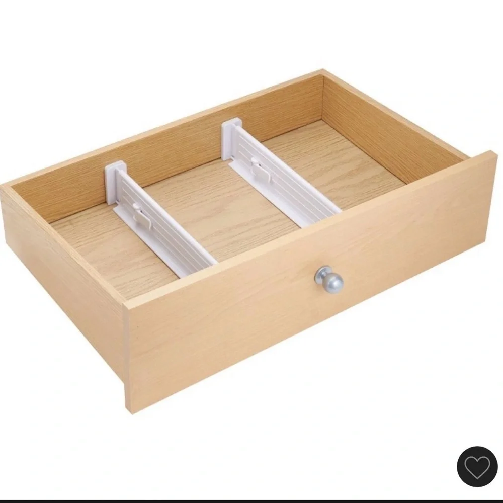 NWT M. Design expandable adjustable drawer divider foam ends